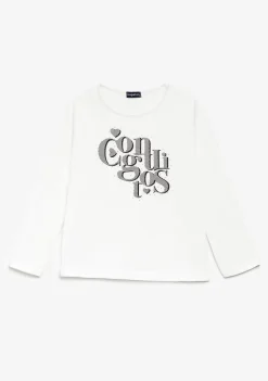 Conguitos Camiseta Blanco Roto^ Camisetas|Camisetas Manga Larga