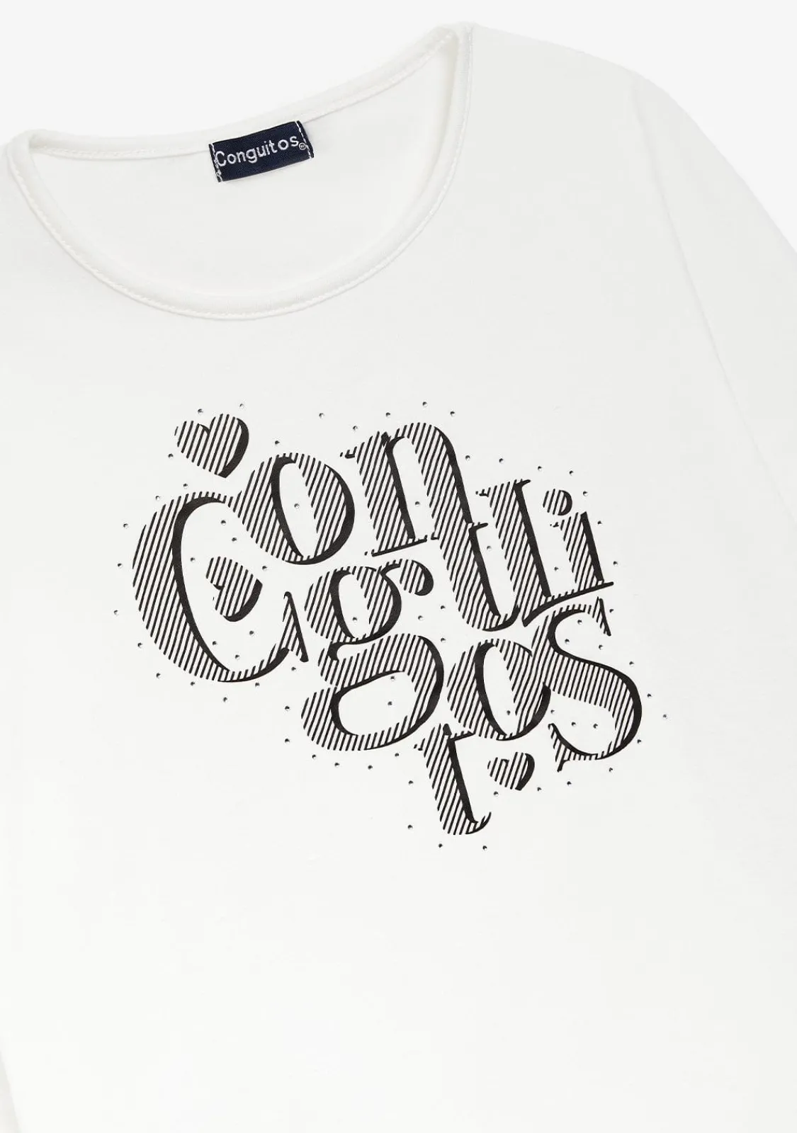 Conguitos Camiseta Blanco Roto^ Camisetas|Camisetas Manga Larga