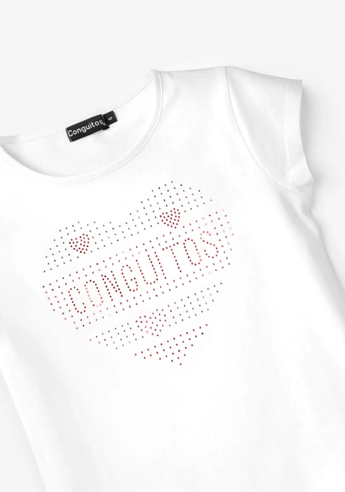 Conguitos Camiseta Corazón Blanco^ Camisetas