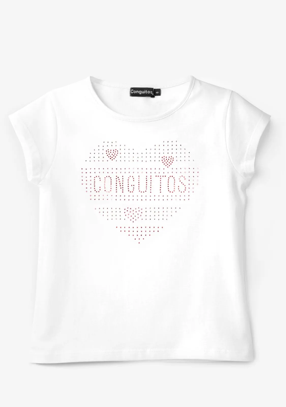 Conguitos Camiseta Corazón Blanco^ Camisetas