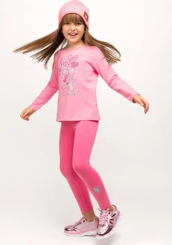 Conguitos Camiseta De Niña Con Luz Caja Rosa^ Camisetas|Camisetas Manga Larga