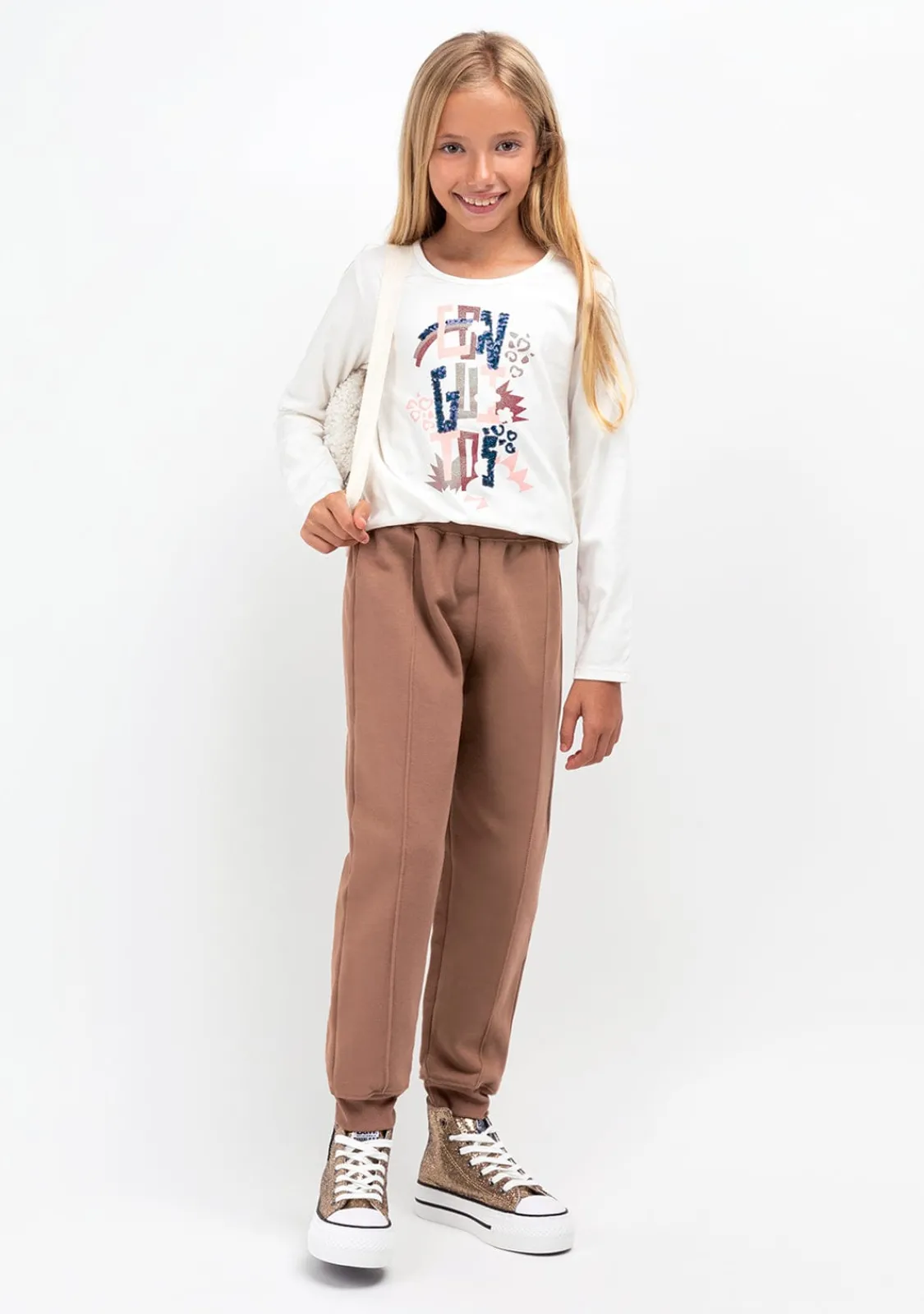 Conguitos Camiseta De Niña Blanco^ Camisetas|Camisetas Manga Larga
