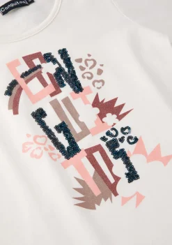 Conguitos Camiseta De Niña Blanco^ Camisetas|Camisetas Manga Larga
