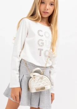 Conguitos Camiseta De Niña Strass Blanco^ Camisetas|Camisetas Manga Larga
