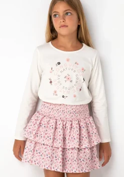 Conguitos Camiseta De Niña Nature Blanco^ Camisetas|Camisetas Manga Larga