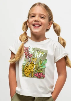 Conguitos Camiseta De Niña Selva Lentejuelas^ Camisetas