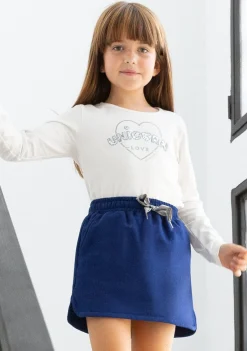Conguitos Camiseta De Niña Unicorn Love Blanca^ Camisetas|Camisetas Manga Larga