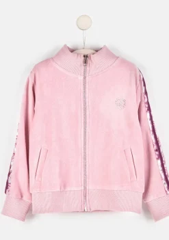 Conguitos Chaqueta De Chandal Terciopelo Rosa^ Chaquetas|Sudaderas