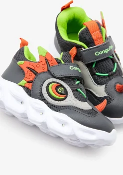 Conguitos Deportivos Dinosaurio Con Luces^ Zapatillas|Zapatillas Con Luces
