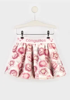 Conguitos Falda De Niña Pelo Rosas^ Faldas