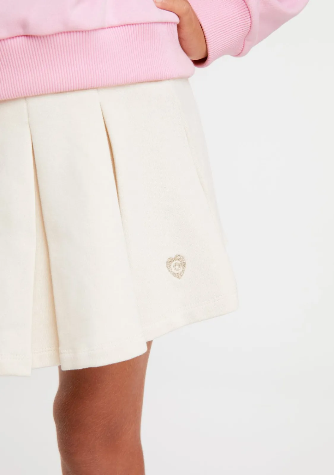 Conguitos Falda Felpa Beige^ Faldas