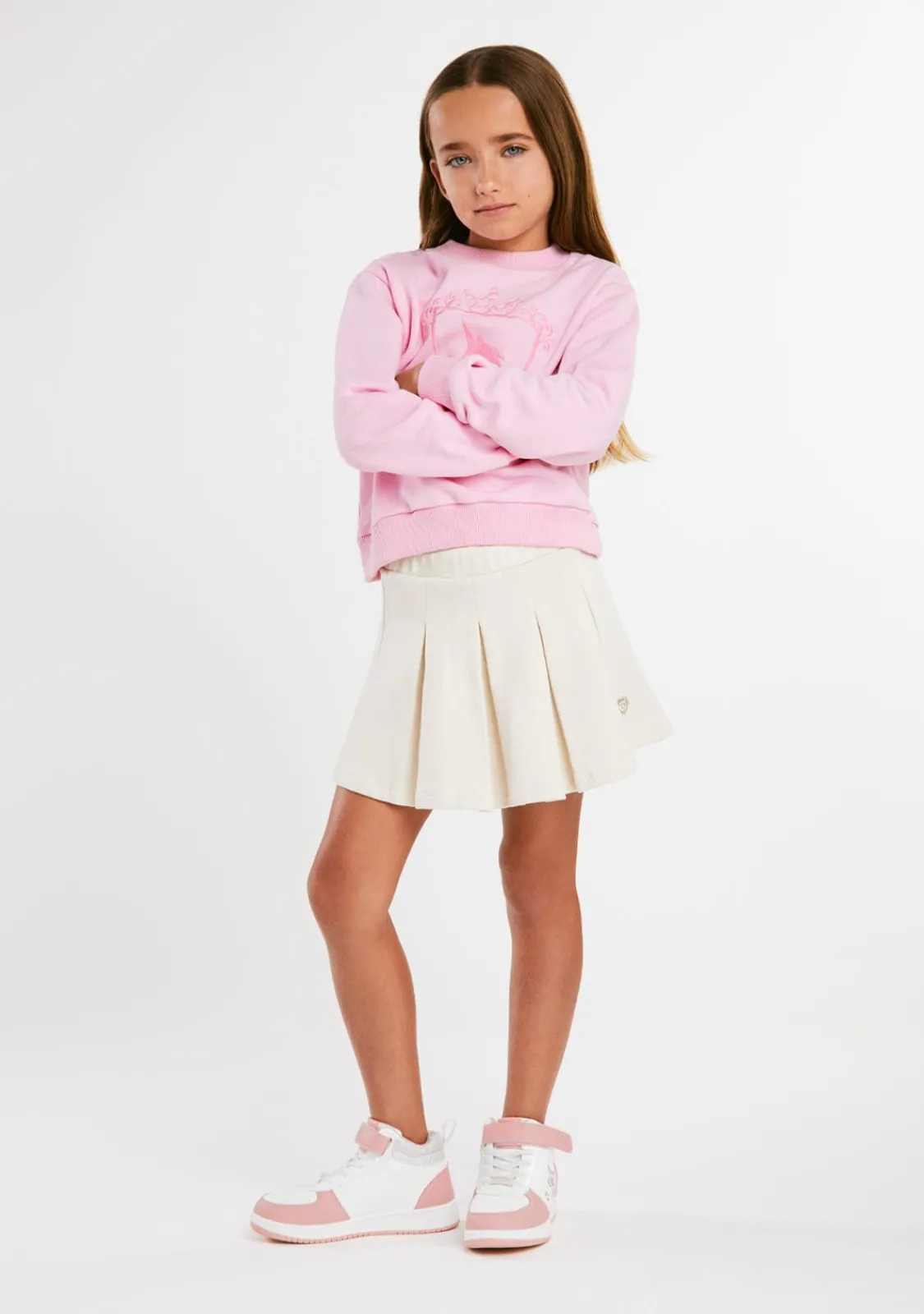 Conguitos Falda Felpa Beige^ Faldas