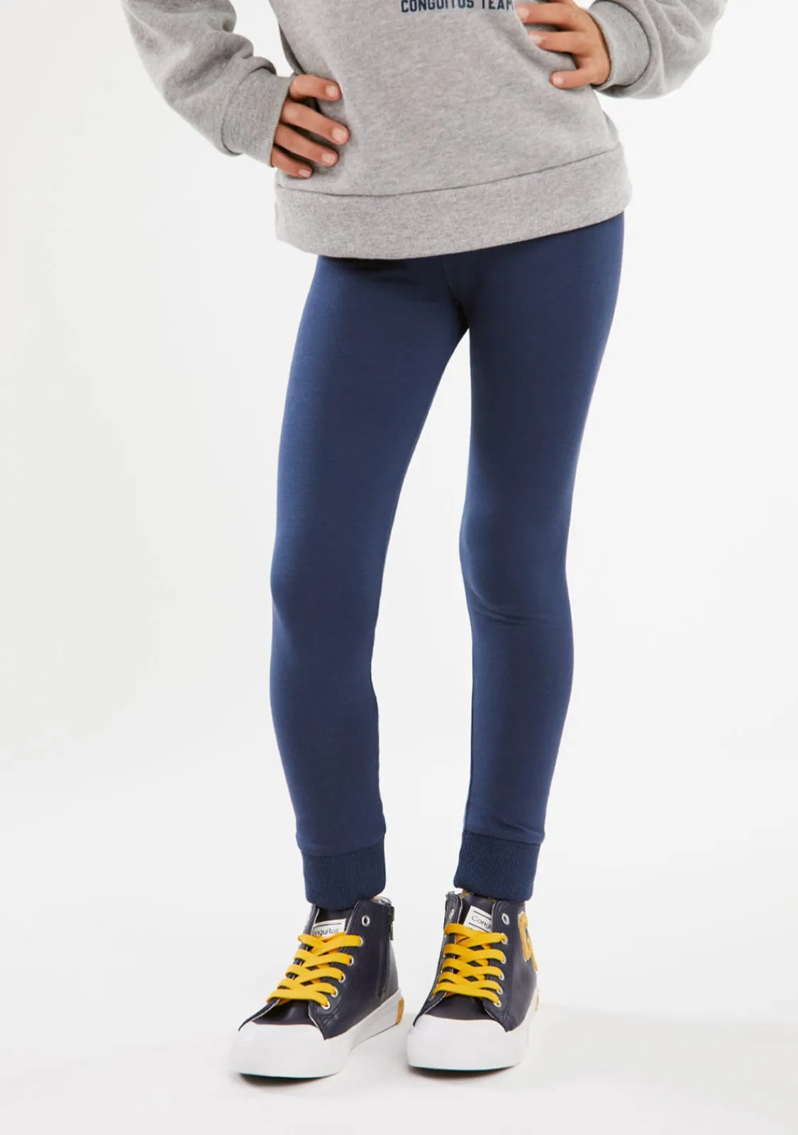 Conguitos Leggings Algodón Marino^ Pantalones Y Leggins