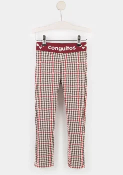 Conguitos Leggins De Niña Neopreno Pata Gallo^ Pantalones Y Leggins