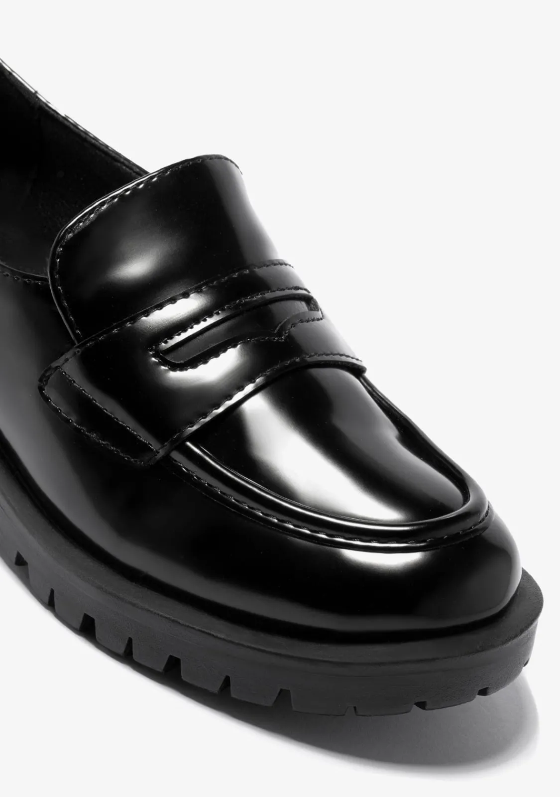 Conguitos Mocasines De Niña Negro B&W^ Zapatos|Colegiales