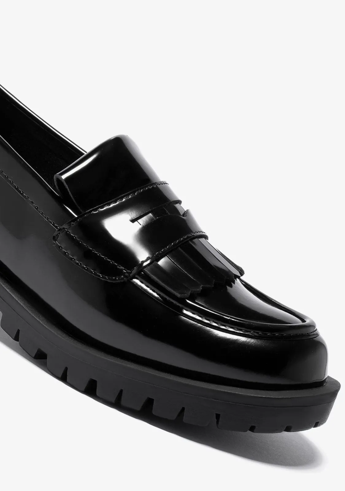 Conguitos Mocasines De Niña Tiras Negro B&W^ Zapatos|Colegiales