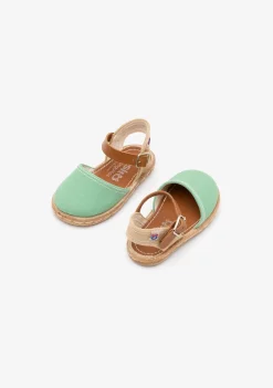 Conguitos Sandalias Alpargatas De Bebé Verde^ Alpargatas|Alpargatas