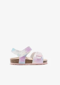 Conguitos Sandalias Bebé Corazones Estrellas Multicolor^ Sandalias|Sandalias Bio