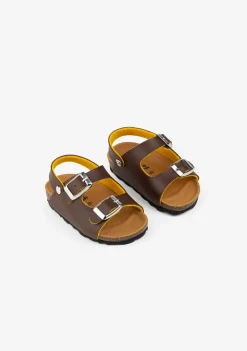 Conguitos Sandalias Bio De Bebé Polipiel Marrón^ Sandalias|Sandalias Bio