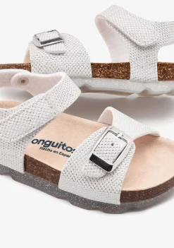 Conguitos Sandalias Bio Textura Blanco^ Sandalias Bio|Sandalias
