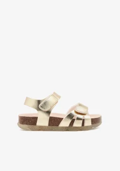 Conguitos Sandalias BIO Tiras Oro^ Sandalias|Sandalias Bio