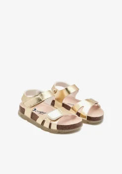 Conguitos Sandalias BIO Tiras Oro^ Sandalias|Sandalias Bio