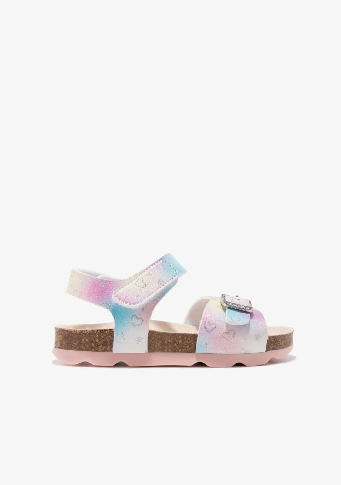 Conguitos Sandalias Corazones Estrellas Multicolor^ Sandalias Bio|Sandalias