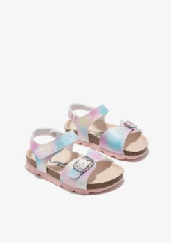 Conguitos Sandalias Corazones Estrellas Multicolor^ Sandalias Bio|Sandalias