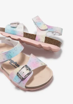 Conguitos Sandalias Corazones Estrellas Multicolor^ Sandalias Bio|Sandalias