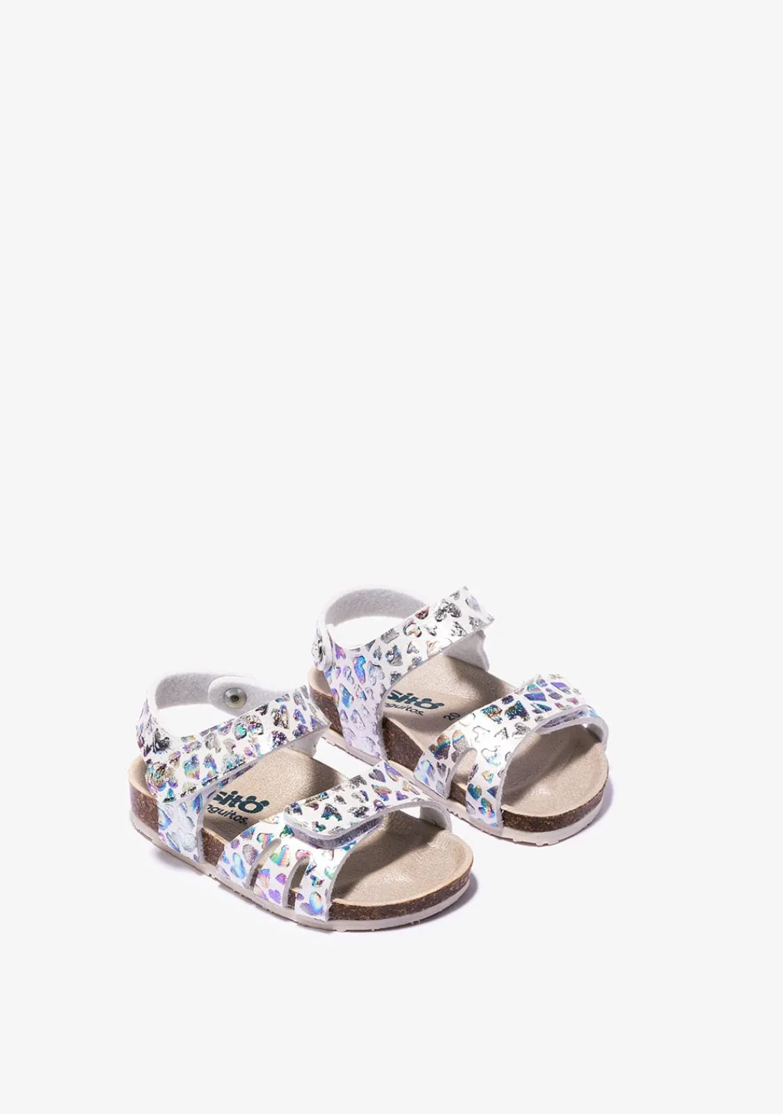 Conguitos Sandalias De Bebé Bio Corazones^ Sandalias|Sandalias Bio