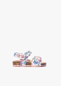Conguitos Sandalias De Bebé Bio Flores Blanco^ Sandalias|Sandalias Bio