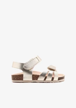 Conguitos Sandalias De Bebé Bio Tiras Oro^ Sandalias|Sandalias Bio