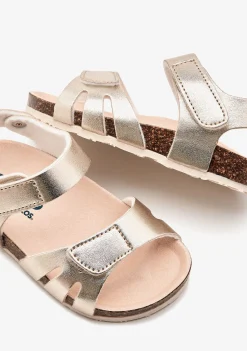 Conguitos Sandalias De Bebé Bio Tiras Oro^ Sandalias|Sandalias Bio