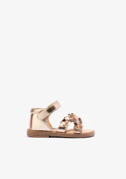 Conguitos Sandalias De Bebé Metalizado Napa^ Sandalias|Sandalias