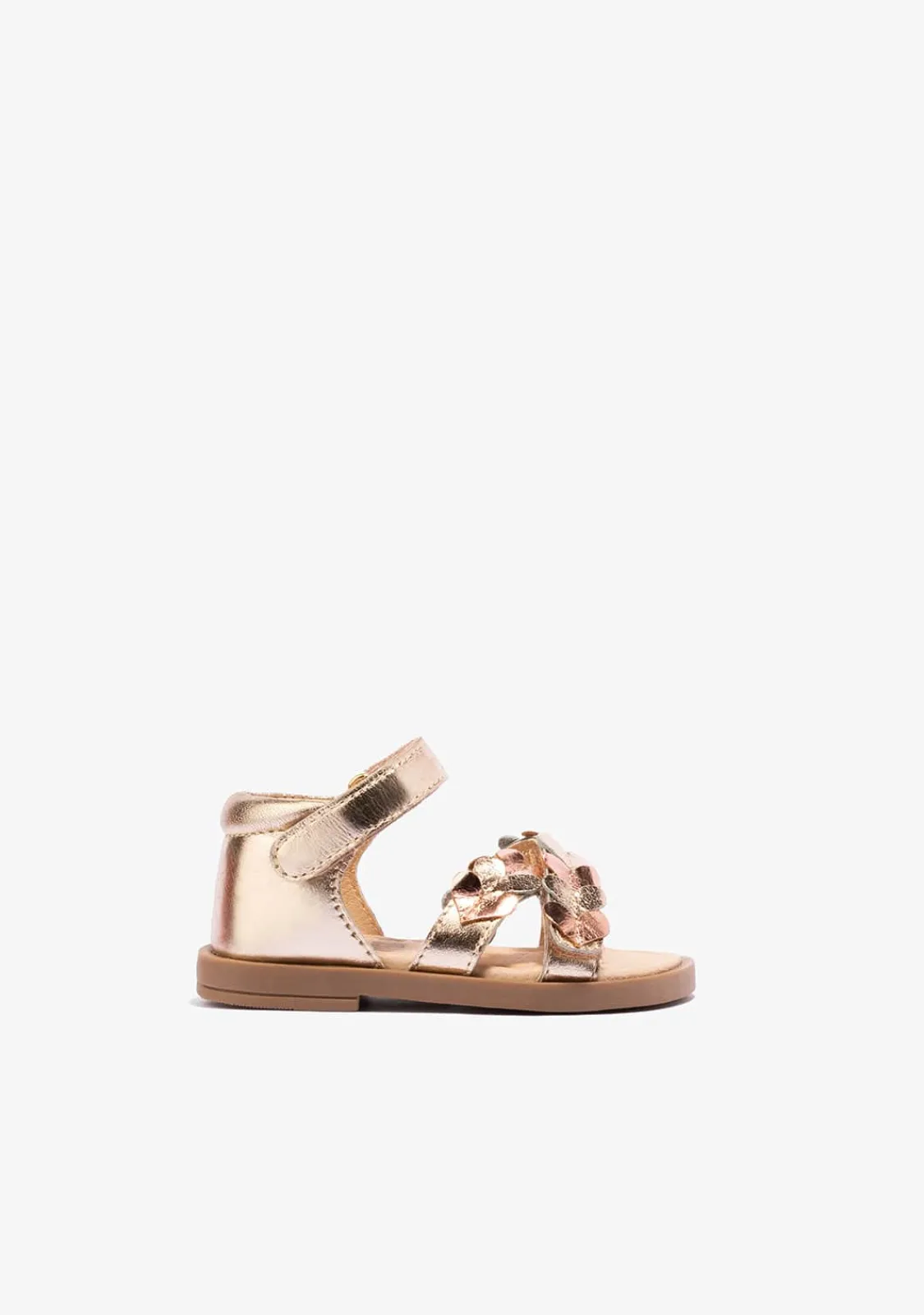 Conguitos Sandalias De Bebé Metalizado Napa^ Sandalias|Sandalias