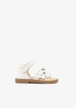 Conguitos Sandalias De Bebé Napa Blanco^ Sandalias|Sandalias