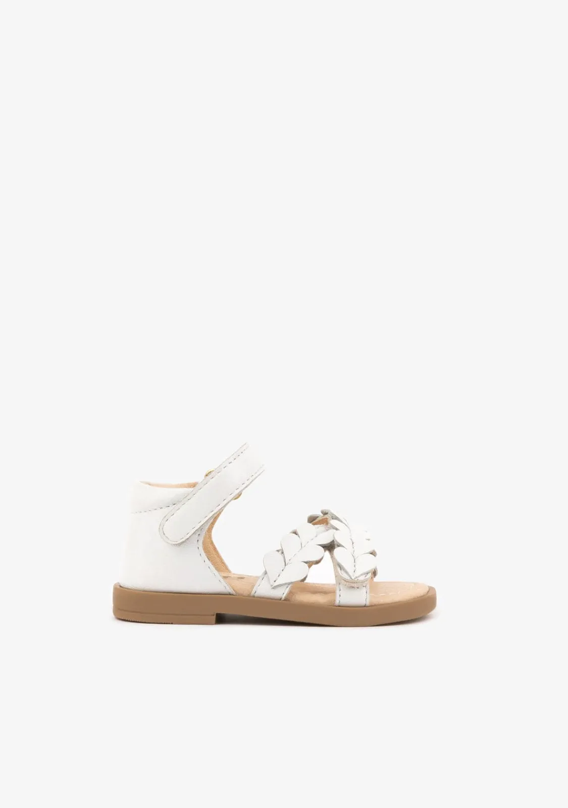 Conguitos Sandalias De Bebé Napa Blanco^ Sandalias|Sandalias
