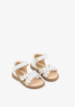 Conguitos Sandalias De Bebé Napa Blanco^ Sandalias|Sandalias