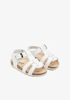 Conguitos Sandalias De Bebé Tiras Blanco^ Sandalias|Sandalias Bio