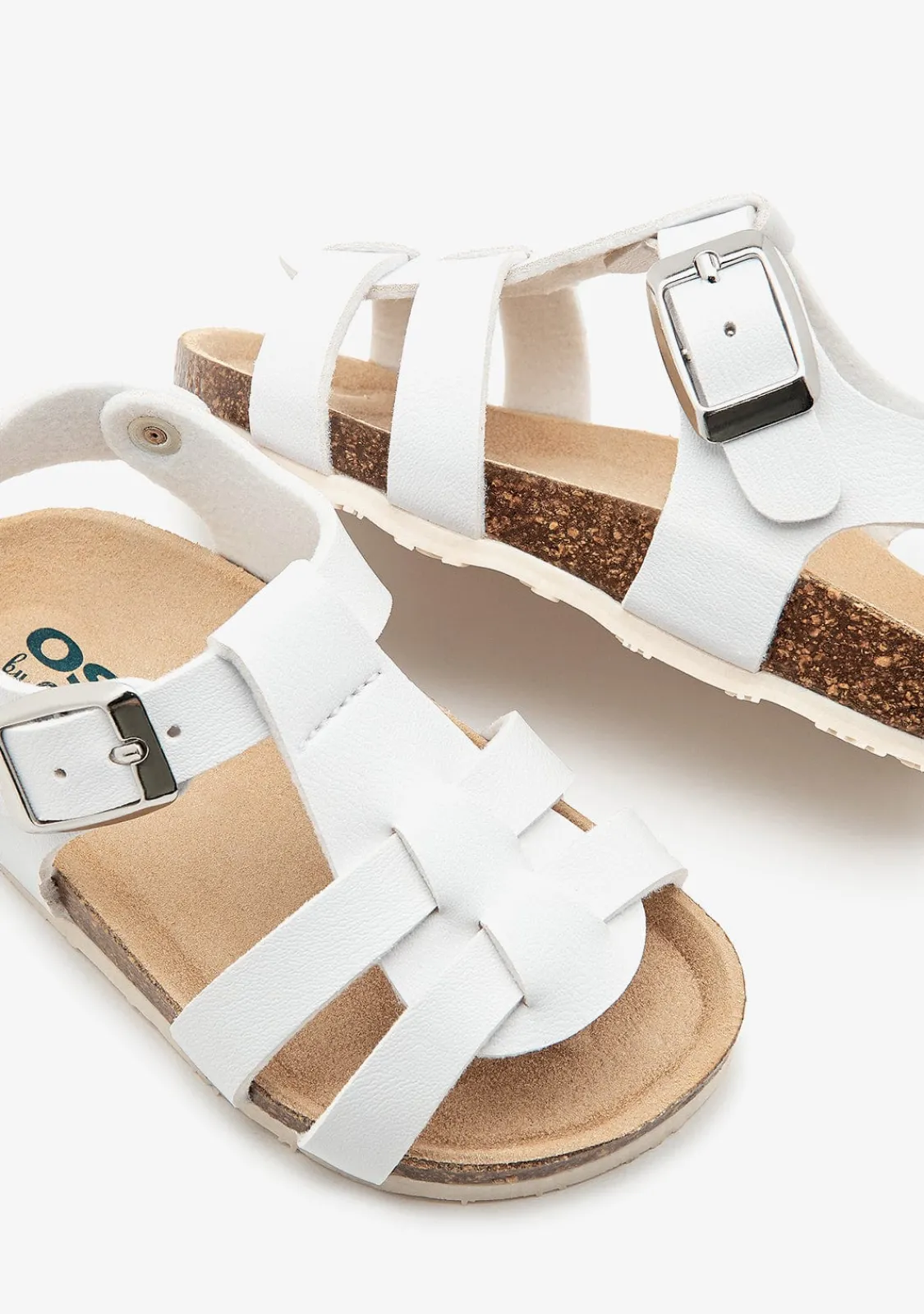 Conguitos Sandalias De Bebé Tiras Blanco^ Sandalias|Sandalias Bio