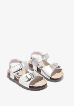 Conguitos Sandalias De Niña Bio Metalizado Plata^ Sandalias Bio|Sandalias