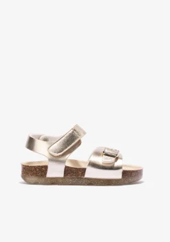 Conguitos Sandalias De Niña Bio Metalizado Platino^ Sandalias Bio|Sandalias