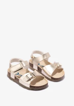 Conguitos Sandalias De Niña Bio Metalizado Platino^ Sandalias Bio|Sandalias