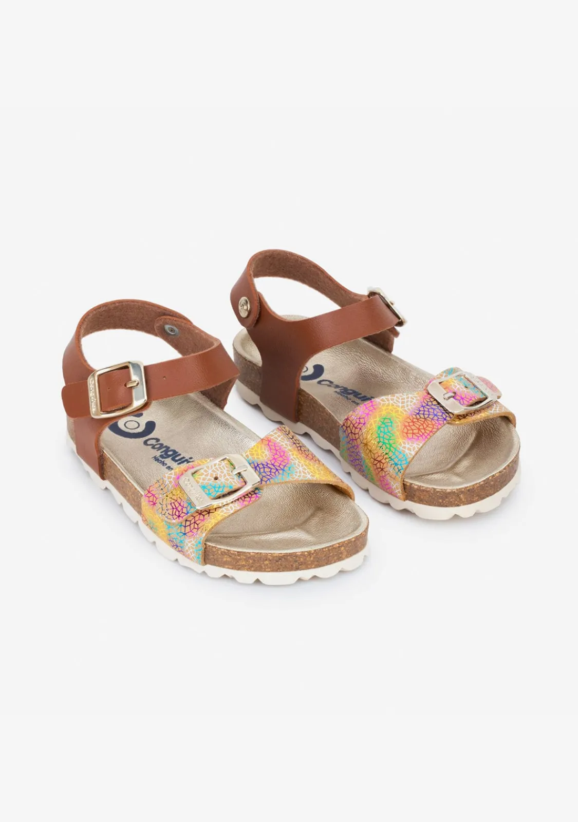 Conguitos Sandalias De Niña Bio Multicolor^ Sandalias Bio|Sandalias