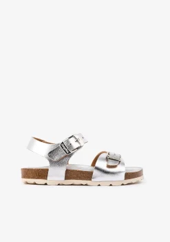Conguitos Sandalias De Niña Bio Plata^ Sandalias Bio|Sandalias