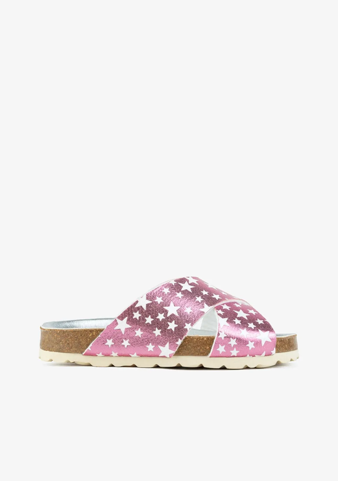 Conguitos Sandalias De Niña Bio Rosa Estrellas^ Sandalias Bio|Sandalias