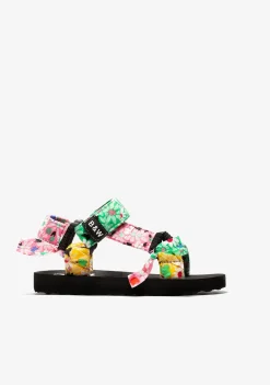 Conguitos Sandalias De Niña Flores Multicolor B&W^ Sandalias|Sandalias