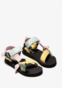 Conguitos Sandalias De Niña Vichy Multicolor B&W^ Sandalias|Sandalias