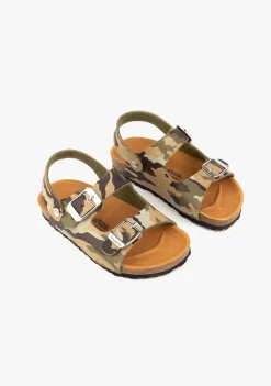 Conguitos Sandalias De Niño Bio Camuflaje^ Sandalias|Sandalias Bio