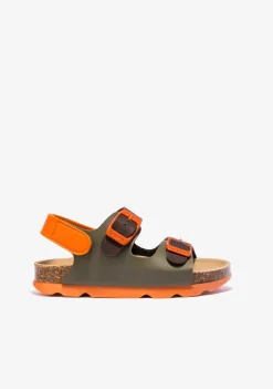 Conguitos Sandalias De Niño Bio Kaki Multicolor^ Sandalias|Sandalias Bio